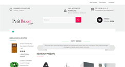 Desktop Screenshot of petit-bazar.com