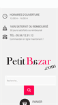 Mobile Screenshot of petit-bazar.com